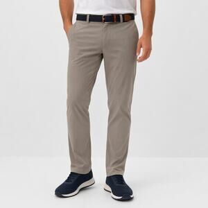 New NWT  Johnnie-O JMPA1450 Cross Country Pants 35x30 Light Khaki Stretch